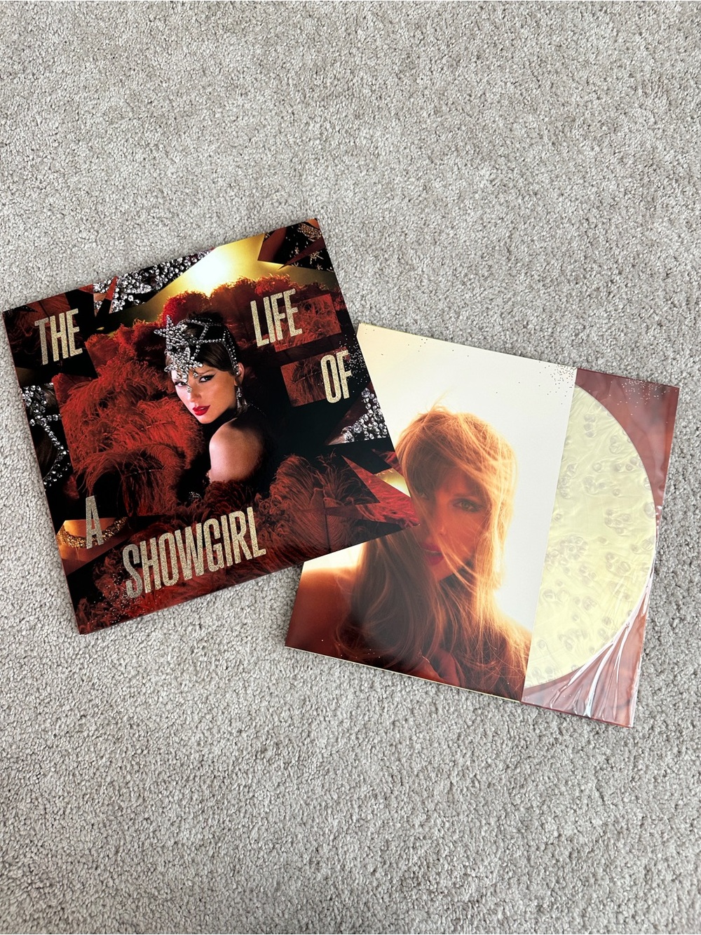 Taylor Swift The Life of a Showgirl The Tiny Bubbles in Champagne Edition Vinyl